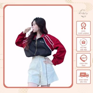 Áo khoác bomber, Áo khoác gió nữ bomber kiểu mới