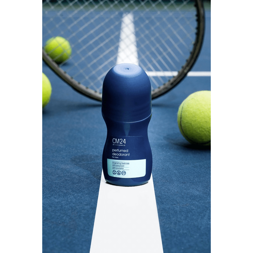 Combo SPORTY MEN CM24 Lăn khử mùi 50g & nước hoa ACTIVE DAY EDP 9ml - Bộ đôi thể thao khử mùi cơ thể hiệu quả