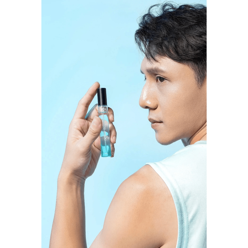 Combo SPORTY MEN CM24 Lăn khử mùi 50g & nước hoa ACTIVE DAY EDP 9ml - Bộ đôi thể thao khử mùi cơ thể hiệu quả