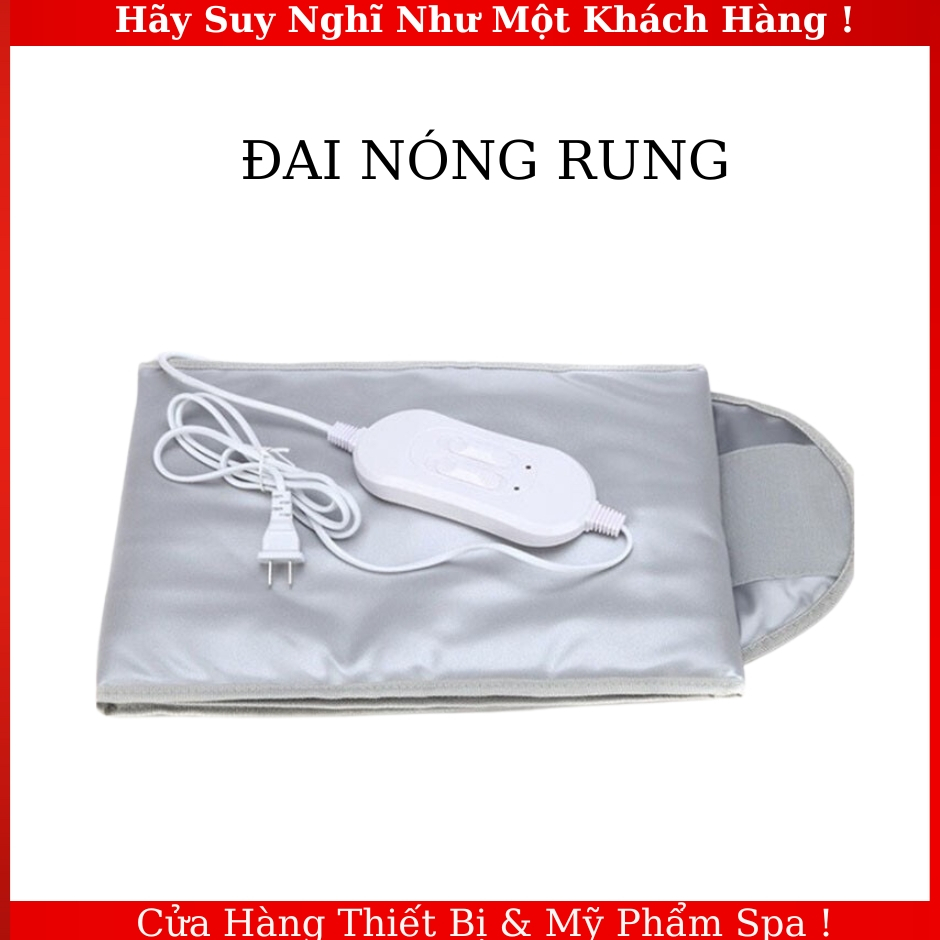 Đai Nóng Rung Hỗ Trợ Giảm Béo Chính Hãng Bảo Hành 12 Tháng