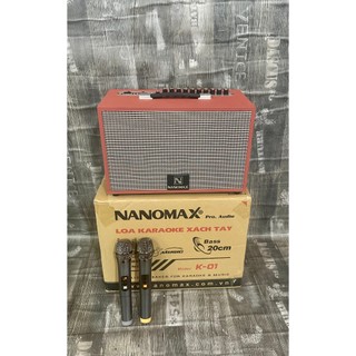 Loa karaoke xách tay nanomax k-01