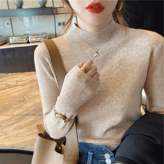 ÁO LEN LÔNG CỔ 3 PHÂN SIÊU ĐẸP