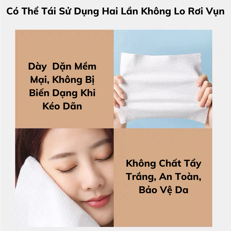 Khăn Lau Đa Năng Nami 600g Treo Tường Tiện Lợi Thích Hợp Cho Da Mặt Vải Mềm Mịn