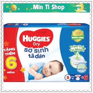 Tã/bỉm dán, quần Huggies sơ sinh tràm trà tự nhiên
