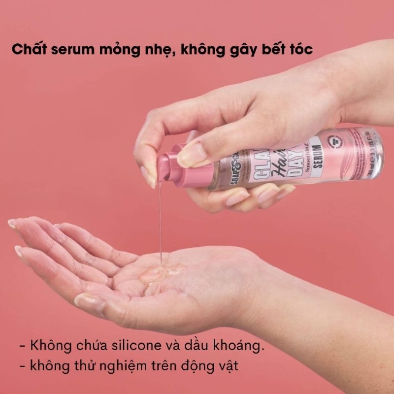 Serum dưỡng tóc Soap and Glory siêu mượt siêu thơm