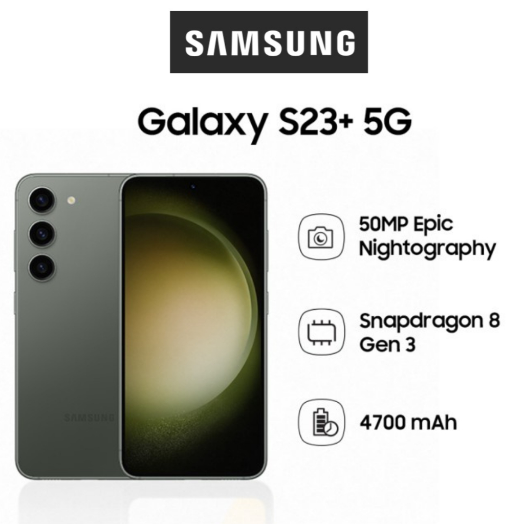 Samsung S23+ 5G 512GB ROM + 12GB RAM Có chức năng Facelock 6.5 MÀN HÌNH IPS LCD * Điện thoại thông minh nhập khẩu mới