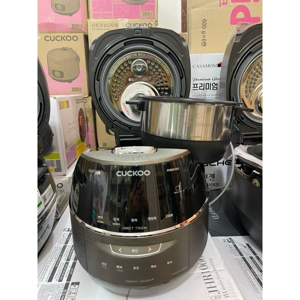 Nồi cơm điện Cao tần Cuckoo CRP-FHS1010FMG và CRP-FHS1010FD 1.8L-Nội địa Hàn Quốc. Bảo hành 2 năm