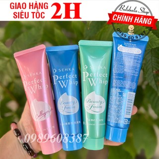 Sữa rửa mặt Senka Perfect Whip Acne Care 50g - hàng tặng