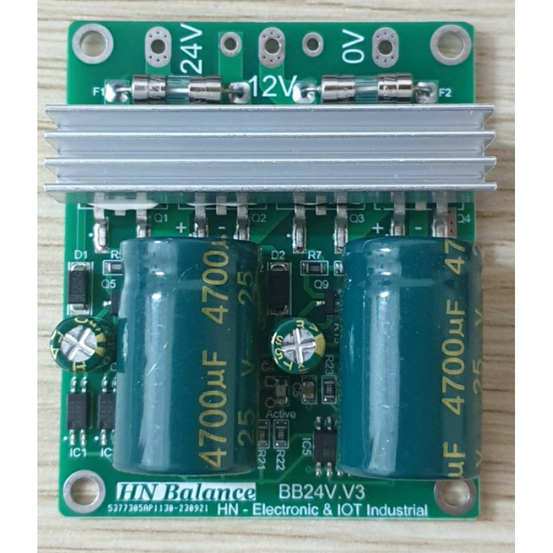 Mạch cân bằng Acquy 12V hệ 24V loại 20A chất lượng cao bản Pro