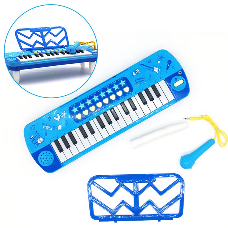 Đồ Chơi Âm Nhạc, Đàn Piano Organ kèm Mic cho bé