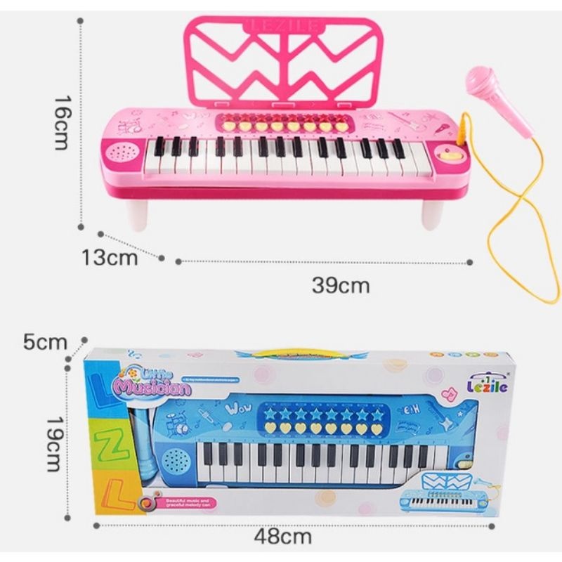 Đồ Chơi Âm Nhạc, Đàn Piano Organ kèm Mic cho bé