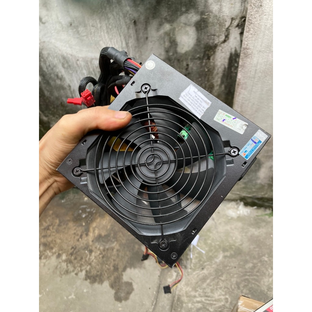 Nguồn AcBel G650 máy tính chơi game làm việc PSU 600w power supply Unit ATX,nguồn tháo máy chính hãng phân phối việt nam