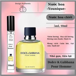 +𝐘𝐨𝐮𝐧𝐢𝐪𝐮𝐞+ nước hoa d.&.g pour homme tester 5ml/10ml