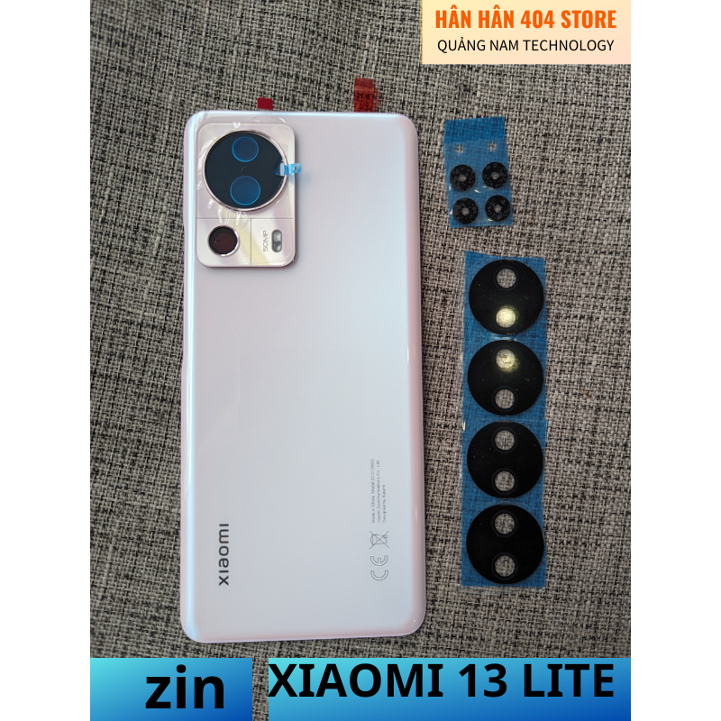 Nắp lưng kèm kính camera zin cho xiaomi 13 lite , xiaomi civi 2