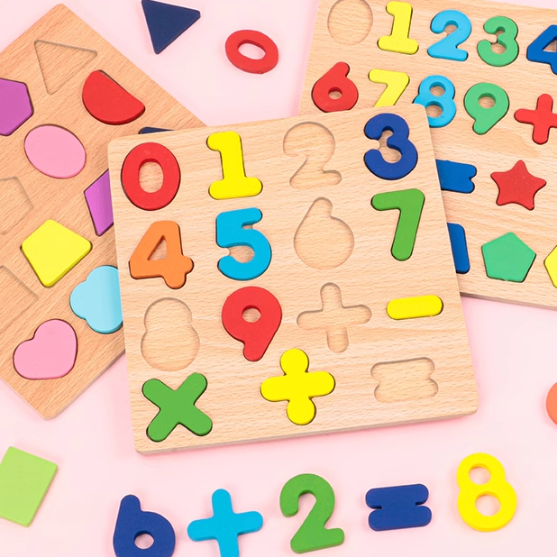 Đồ Chơi Bảng Gỗ Nổi Chữ Cái Và Số Hình Vuông Memocshop Bảng Nổi Kích Thước 20x20cm Giúp Bé Phát Triển Tư Duy