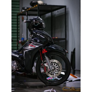 Tem rời jupiter rc đen trắng đỏ chế cực đẹp đơn giản , tem 3 lớp bền màu