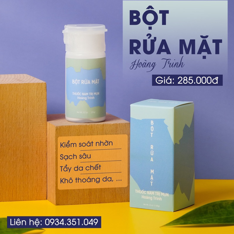 Bột rửa mặt