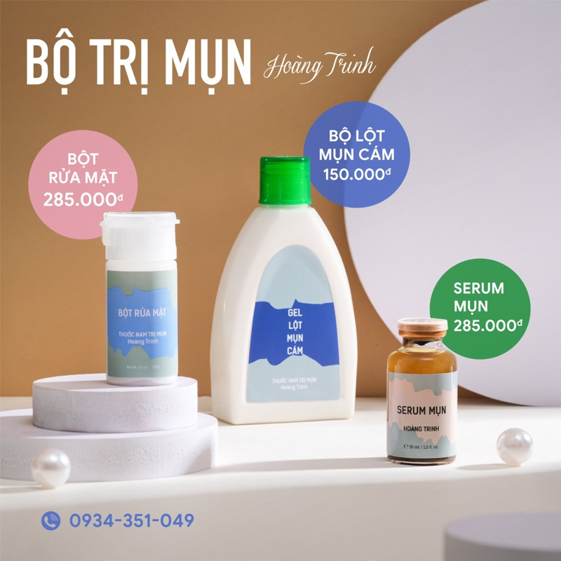 Bột rửa mặt