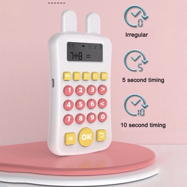 Máy Tính Nhẩm Mini Cầm Tay Thông Minh Giúp Bé Học Toán tiện lợi