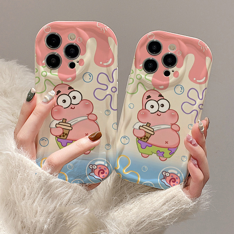 Ốp lưng iphone Viền Nổi Cạnh Sóng Pa trích trợn tròn dễ thương 6/7/8/8plus/x/11/12/13/14/max/promax sk6012