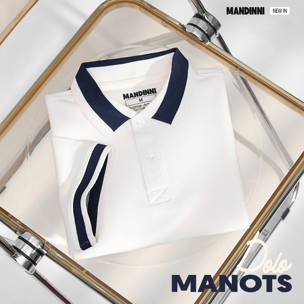 Áo Thun Nam Cao Cấp Polo MANOTS Cổ Bẻ MANDINNI