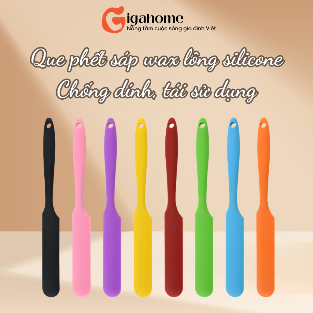 Que Phết Sáp Wax Lông Silicone GIGSHOME - Chịu Nhiệt Cao, Sử Dụng Nhiều Lần 1035