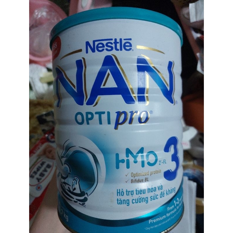 Sữa Nan Optipro HMO 3 900g, 1.7kg