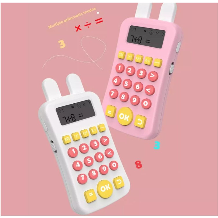 Máy Tính Nhẩm Mini Cầm Tay Thông Minh Giúp Bé Học Toán tiện lợi