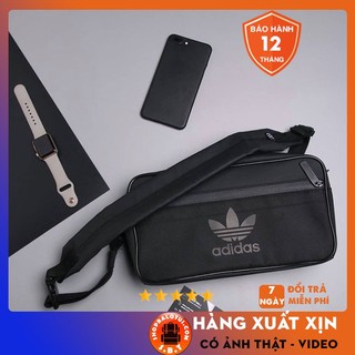 Túi đeo chéo Adidas nam nữ thời trang unisex, Túi đeo hông chất vải chống nước tốt có nhiều ngăn
