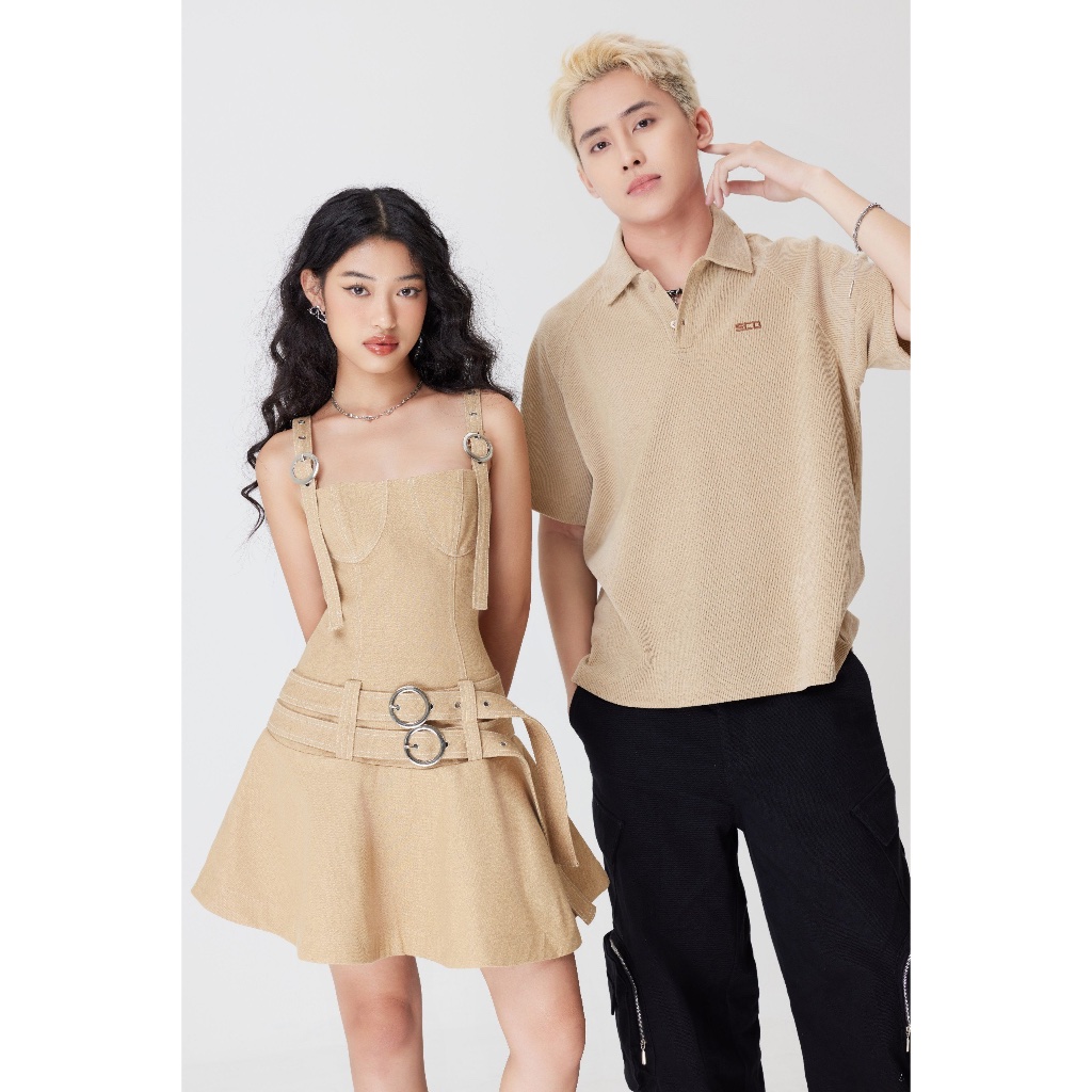 Áo polo form rộng nam nữ basic local brand SCD vải cá sấu cotton co giãn tốt | Sweat Polo | Secodee