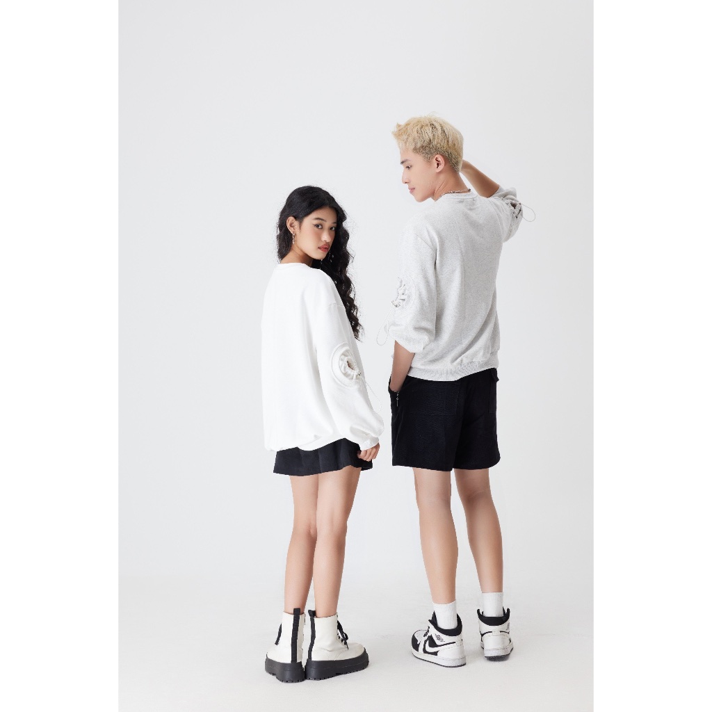 Áo sweater nam nữ form rộng HOPE, Áo thun tay dài nam nữ Oversize Unisex form rộng | Vibe Sweater | Secodee