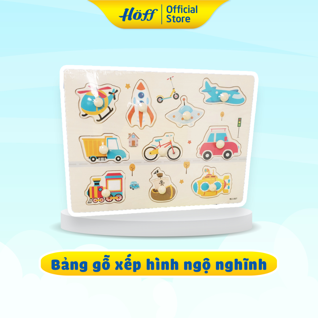 Đồ chơi HOFF bảng gỗ xếp hình ngộ nghĩnh  BANGN01