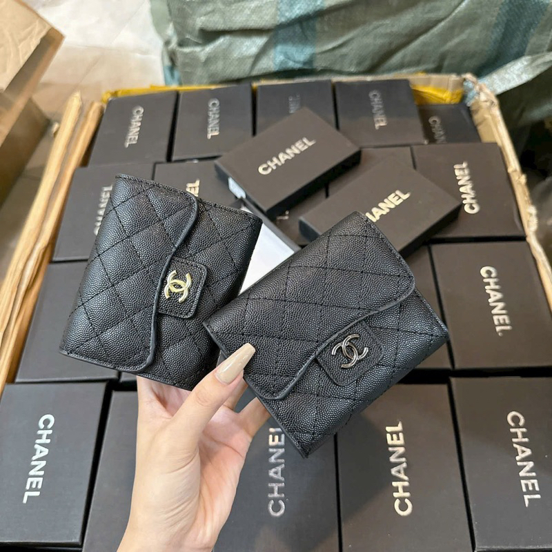 Ví chư X mini da sần siêu xinh