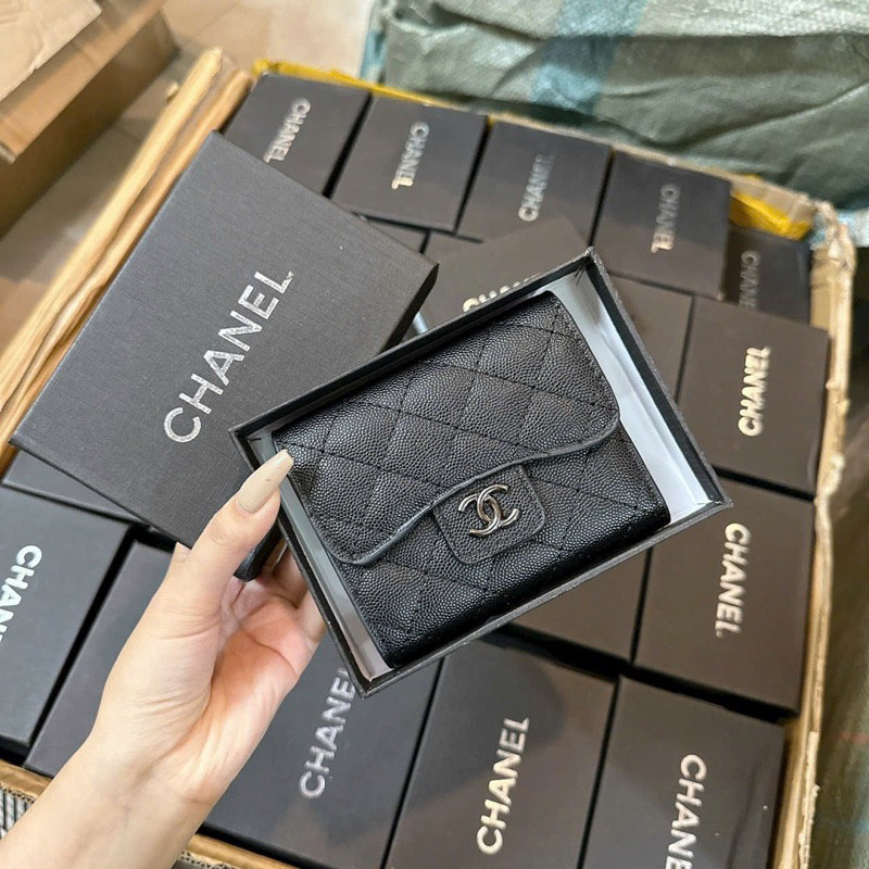 Ví chư X mini da sần siêu xinh