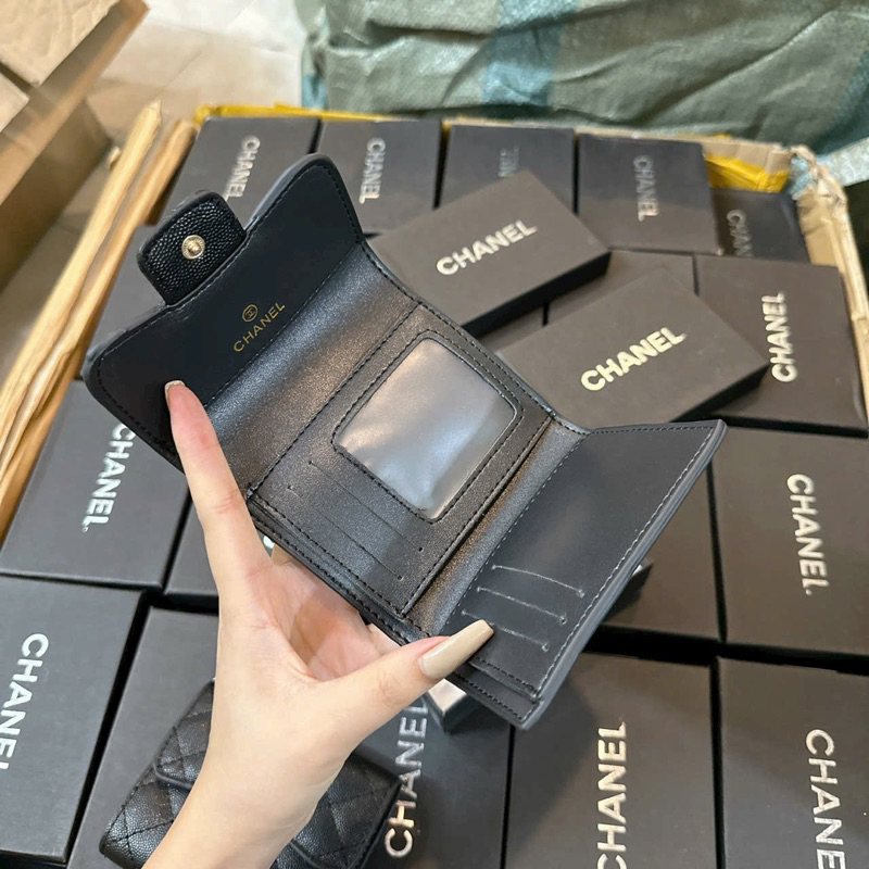 Ví chư X mini da sần siêu xinh