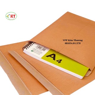 Combo 10 bìa hồ sơ/ bao thư trơn a4 không in -màu cam giá sỉ