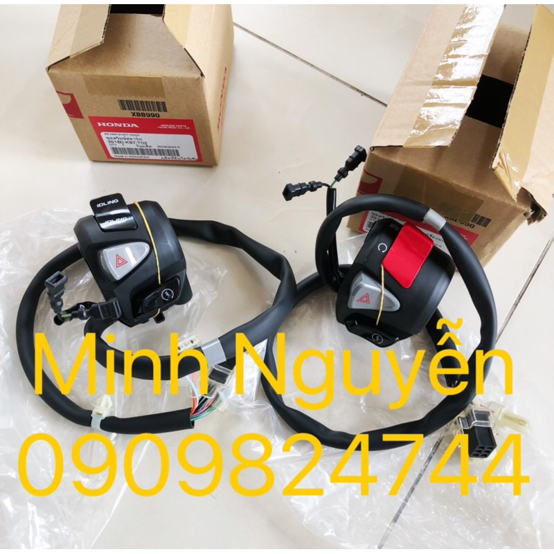Cùm công tắc PCX nút đo bên phải chính hãng