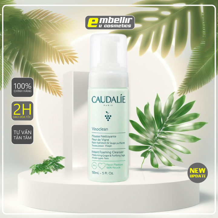Sữa Rửa Mặt Tạo Bọt Caudalie 150ml