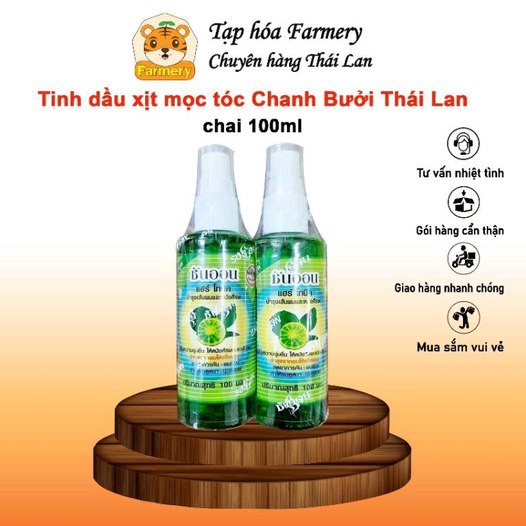 [Nội địa Thái] Xịt Mọc Tóc Chanh Bưởi Thái Lan