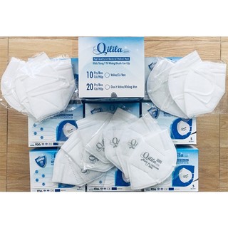Khẩu trang y tế n95 qilila combo 10 chiếc