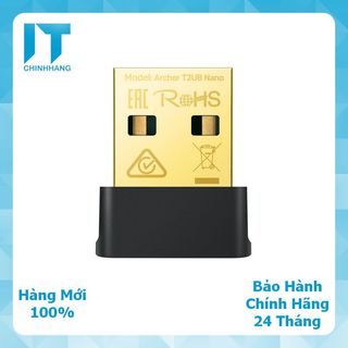 Usb wifi bluetooth 4.2 tp-link archer t2ub nano ac600 2 băng tần