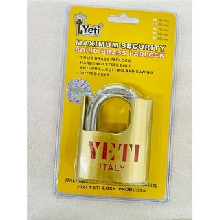 Khóa chống cắt Yeti 60mm chìa điện tử