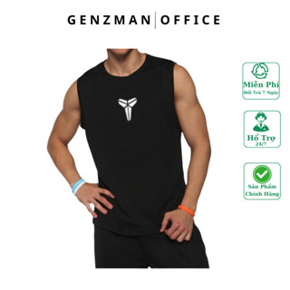  Áo thun ba lỗ nam Hình PHI TIÊU vải cotton GenzMan tanktop chuẩn gym mặc nhà dạo phố 