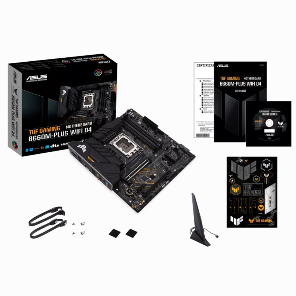 Mainboard Asus TUF Gaming B660m Plus wifi D4 - b660m tuf wifi plus - chính hãng BH 36 tháng