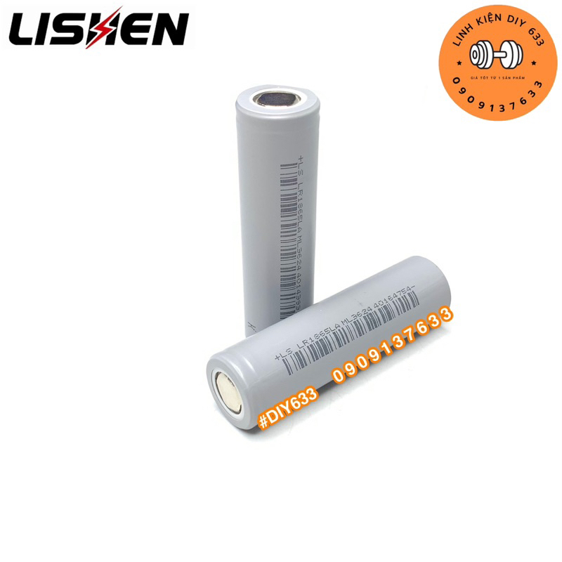 Pin lishen xám 2000mh 10C xả 20A mới 100%