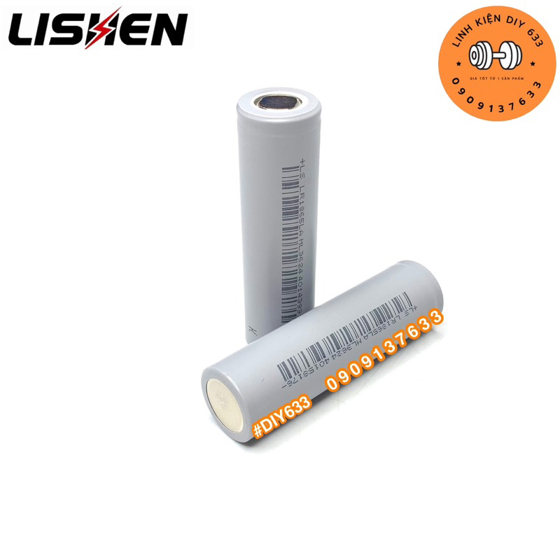 Pin lishen xám 2000mh 10C xả 20A mới 100%