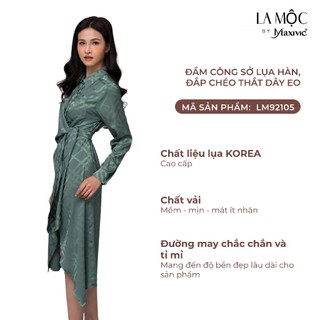 Đầm sơ mi lụa Maxivic - LM92105