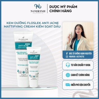 [HÀNG NHẬP KHẨU] Kem Dưỡng Ẩm Và Kiểm Soát Dầu Floslek Anti Acne Mattifying Cream