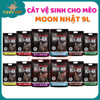 Cát vệ sinh mèo MOONCAT 9L - Tiddy Pet Shop