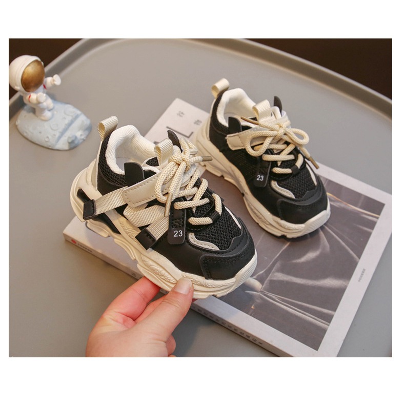 Giày Thể Thao Bé Trai Bé Gái Siêu Nhẹ, Giày Trẻ Em Phong Cách Hàn Quốc TT08